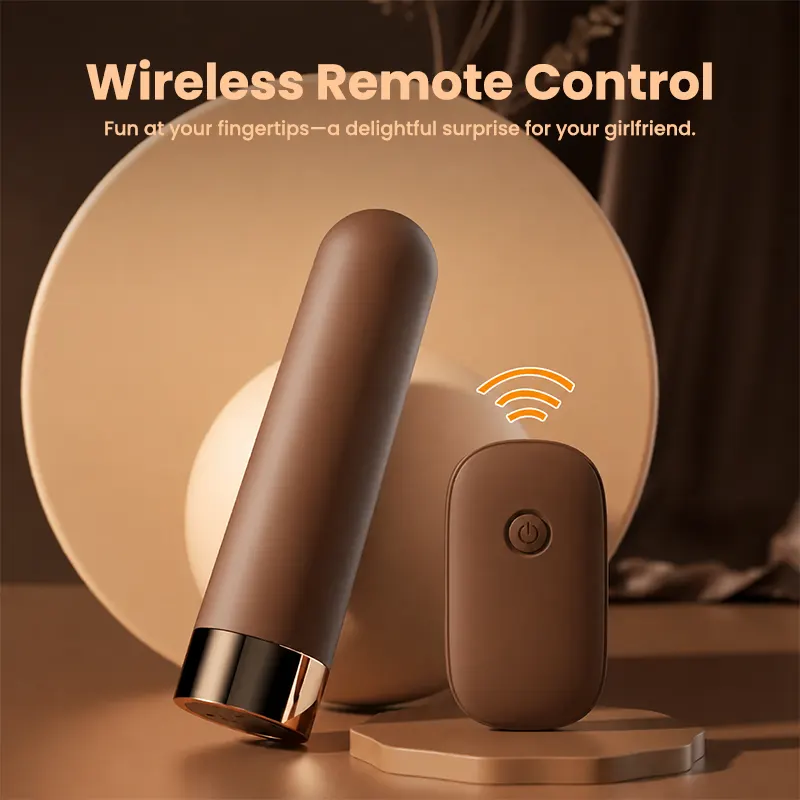 Bullet-style vibrating egg and wand massager for women