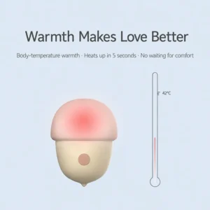 Mini Heated Vibrating Wand – Clitoral Massager & Vibrator