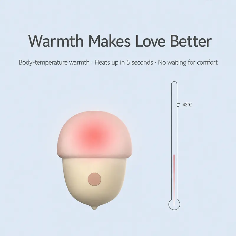 Mini Heated Vibrating Wand – Clitoral Massager & Vibrator
