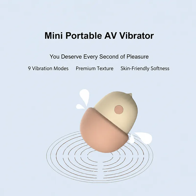 Mini Heated Vibrating Wand – Clitoral Massager & Vibrator