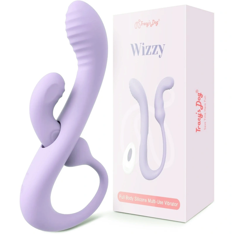 Transformable rabbit-ear vibrator for women