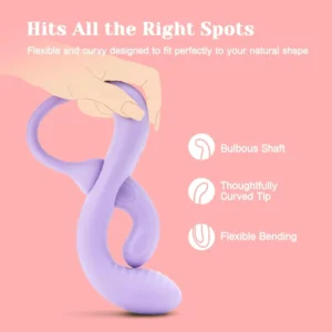 Transformable rabbit-ear vibrator for women