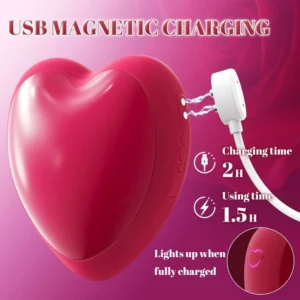 Clit Sucker Heart Toy Sex Toys for Women with 9 Suction
