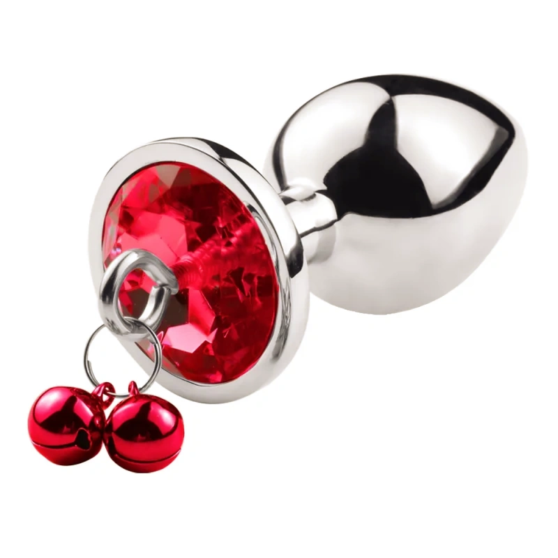 Adult male and female anal sex anal plug toys with chains
