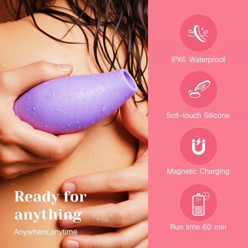 Palm Sucking Vibrators for Clit Nipple Stimulation