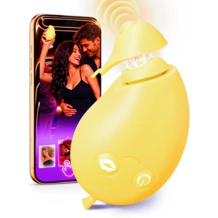 New Lemon Vibrator Suction Vibrator - 2 in 1 APP Control