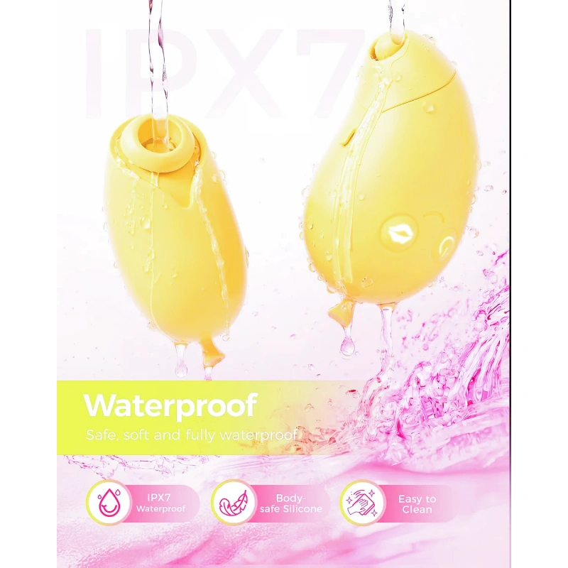 New Lemon Vibrator Suction Vibrator - 2 in 1 APP Control