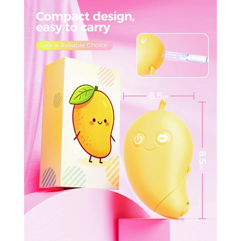 New Lemon Vibrator Suction Vibrator - 2 in 1 APP Control