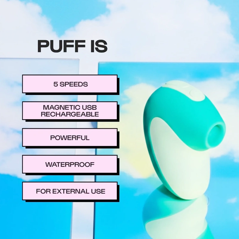 Unbound Puff Vibrator - Powerful Clitioral Sucker