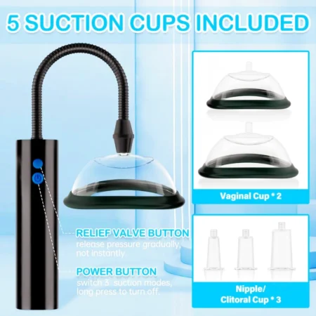Sex Toys Nipple Clit Sucker Automatic Vacuum Vagina Sex Pump