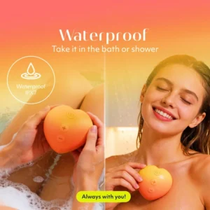 Peach Sex Toy Clitoral Vibrator Silicone Suction Toys